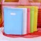 100 PCS Plastic Party Favor Bags Small Gift Bags, 6" x 8" Goodie Bags for Kids, Rainbow Party Gift Bags Bulk with Handle for Kids Birthday Party, Easter, Christmas, Halloween, 10 Colors
